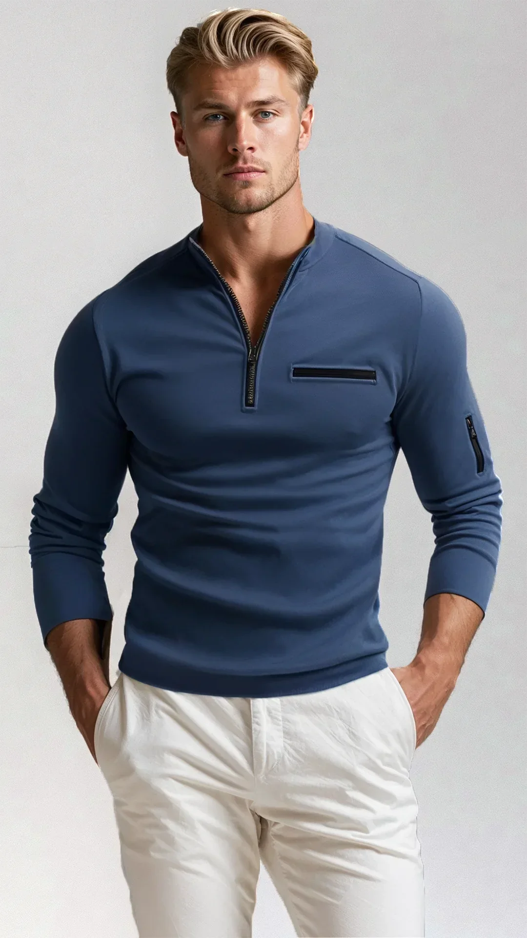 Men's Luxe Quarter Zip